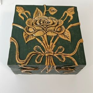 Handmade Jewelry Box Keepsake Box